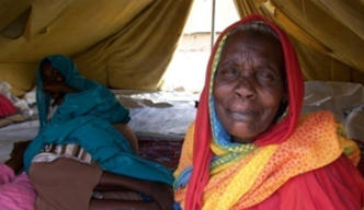 Darfuri women in living space highlight
