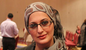 Iraqi speaker at a conference 296 Iraqi speaker at a conference 296