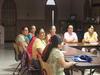 Bhutanese women in orientation class provided by resettlement agency