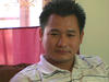 Man from Burma at his home