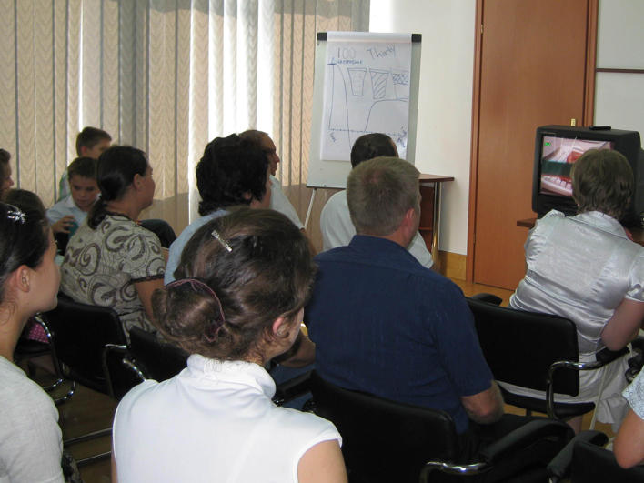Watching a CO video in Ukraine