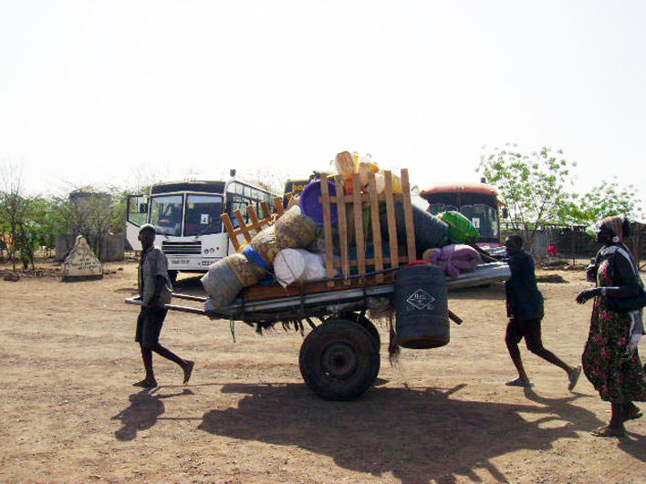 Cart in Kakuma Refugee Camp