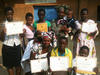 CO Participants with certificates after CO class in Kibuye, Rwanda