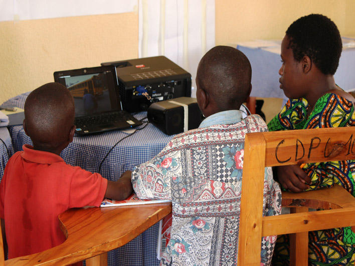 Congolese Unaccompanied Refugee Minors in CO: watching video