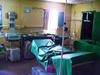 Medical screening room in Kakuma