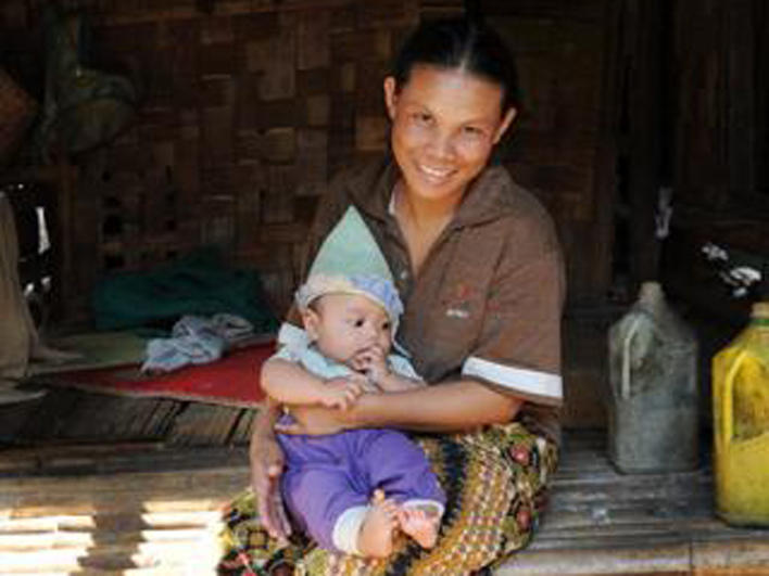 Refugees at home in Ban Mai Nai Soi Camp