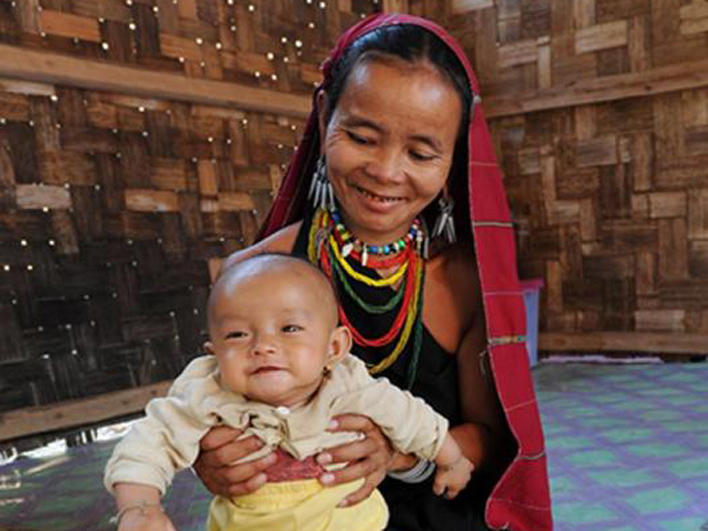 Refugees in Ban Mai Nai Soi Camp